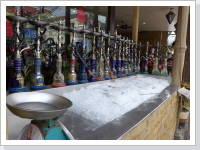 Wasserpfeifen für arabische Touristen